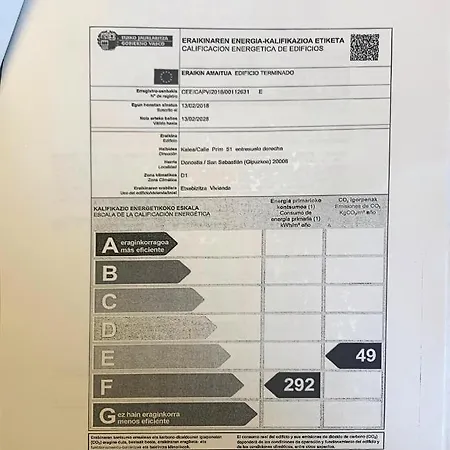 Lägenhet Prim By Luxe San Sebastián